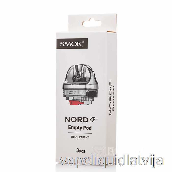 Smok Nord Gt Rezerves Pods Caurspīdīgs Vape šķidrums